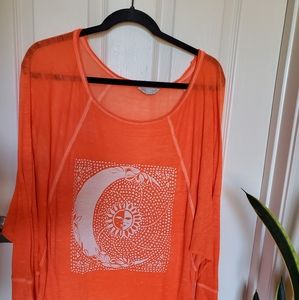 Hippie bono see through shirt